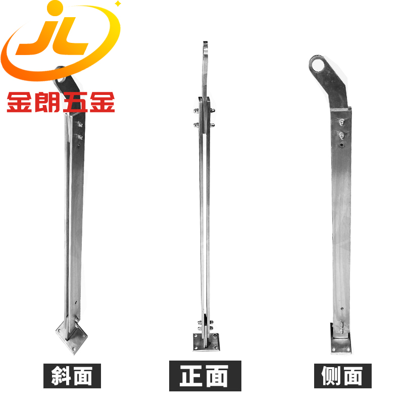双板不锈钢扶手立柱-SB7